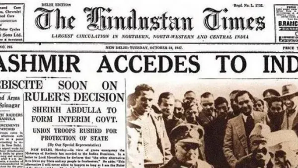 History of Jammu and Kashmir from 1819 to 2023