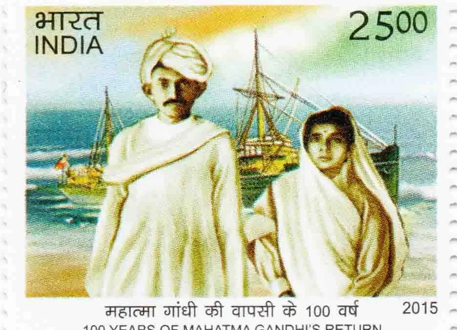 Mahatma Gandhi Returns from South Africa to India on 9 January 1915