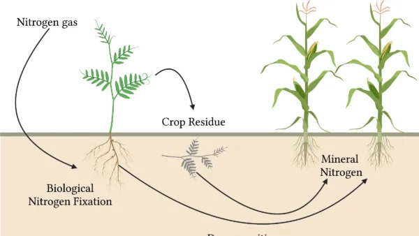 Nitrogen fixing plants UPSC PYQ