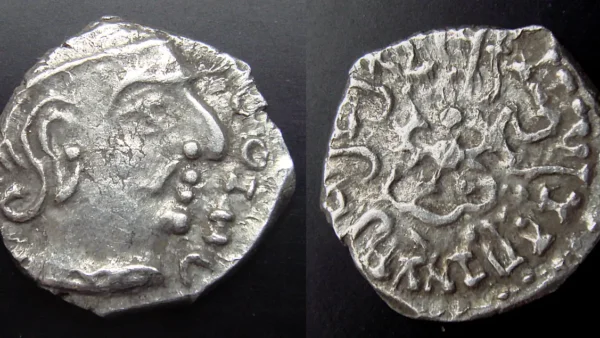 With reference to Chandragupta – II, the strongest evidence in the context of Shaka Victory is the silver coins of this King