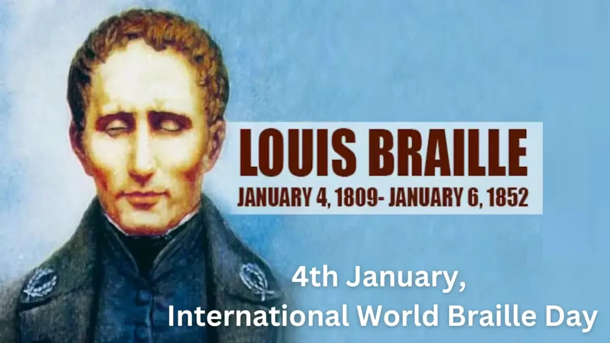 4th January, the International World Braille Day