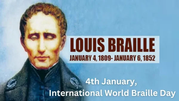 4th January, the International World Braille Day