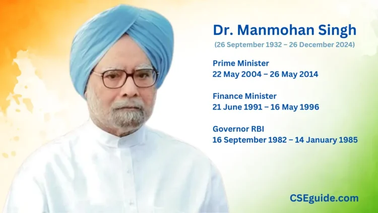 Dr. Manmohan Singh Contribution to India