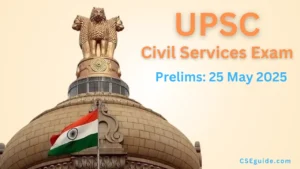 UPSC Prelims 2025 Exam Date