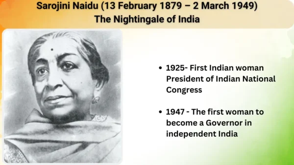 Sarojini Naidu: The Nightingale of India