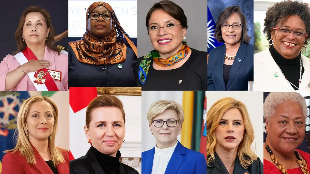 Women Head of State and Women Head of Government Serving in 2025