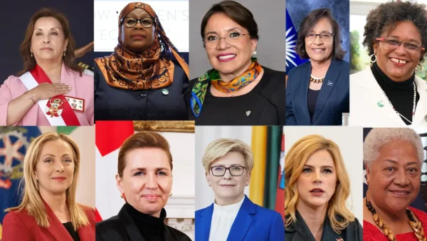Women Head of State and Women Head of Government Serving in 2025