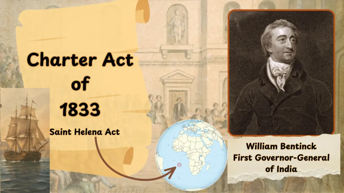 Charter Act 1833: Background, Provisions, Significance, Limitations, MCQs