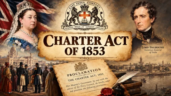 Charter Act of 1853: Provisions, Features, Significance, & MCQs